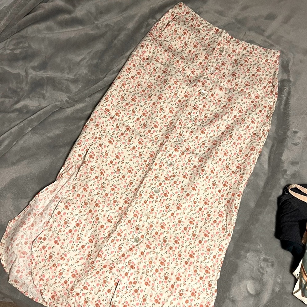Linen skirt